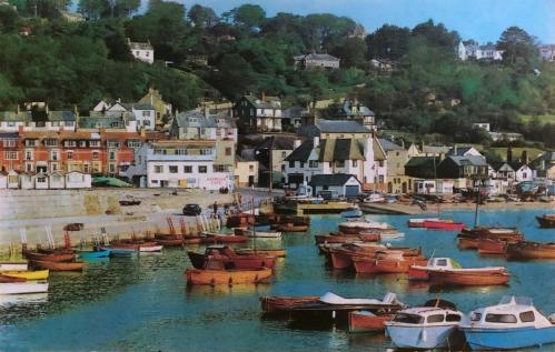 Lyme Regis harbour, 1960s